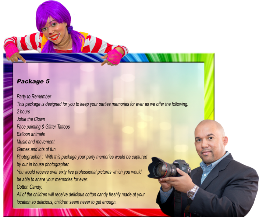 Entertainer Party Packages
