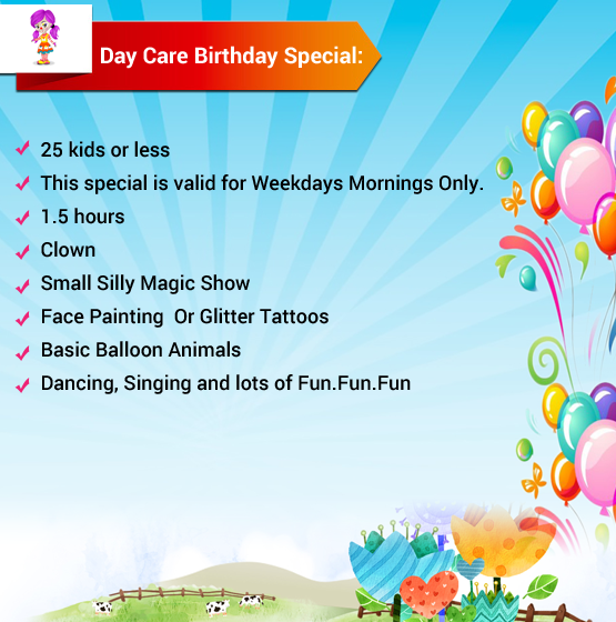 Entertainer Party Packages