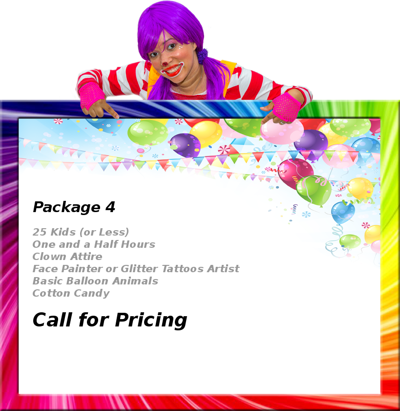 Entertainer Party Packages