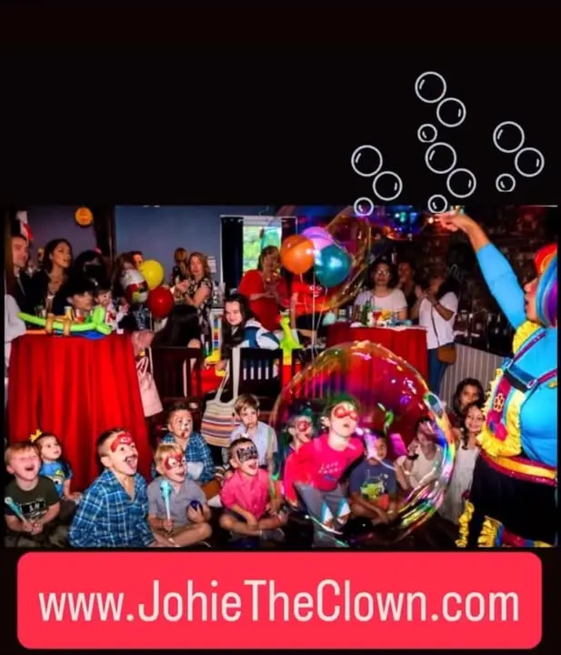 JOHIE’S BUBBLE SHOW -
THE HIGHLIGHT EVERYONE TALKS ABOUT AFTER THE PARTY! �https://www.johietheclown.com
✨ Reserve your spot now or call:�☎️ 646-285-1343 ☎️
#Kids Party Entertainer #Children’s Party #Face Painting #Birthday Party Clown #Face #Painting for Kids #Balloon Twisting Party
#Bubble Show for Kids #Magician for Children’s #Parties #Clown for Birthday Party #Toddler #Party Entertainment #Interactive Kids Entertainment #Party Entertainment Near Me #Kids Birthday Party Packages #School Event Entertainment #Family Event Entertainer #Affordable Kids Party Entertainer #NJClown #BergenCountyParty
#JohieTheClown #TopEntertainerNJ